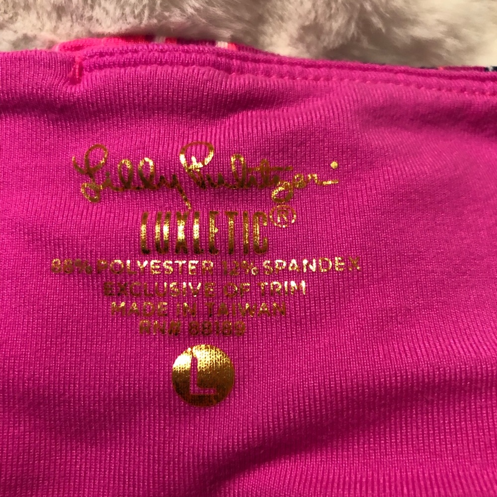 EUC Lily Pultizer Callie Luxletic Weekender Leggings UPF Free Spirit Print - Picture 4 of 10